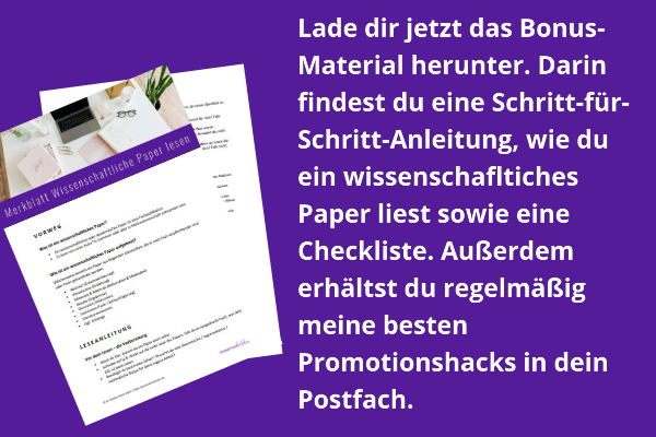 research paper bedeutung deutsch