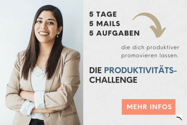 Die Produktiver Promovieren Challenge