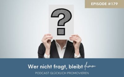 Wer nicht fragt bleibt dumm