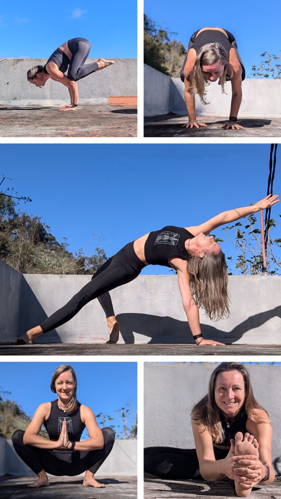 Marlies macht Yoga