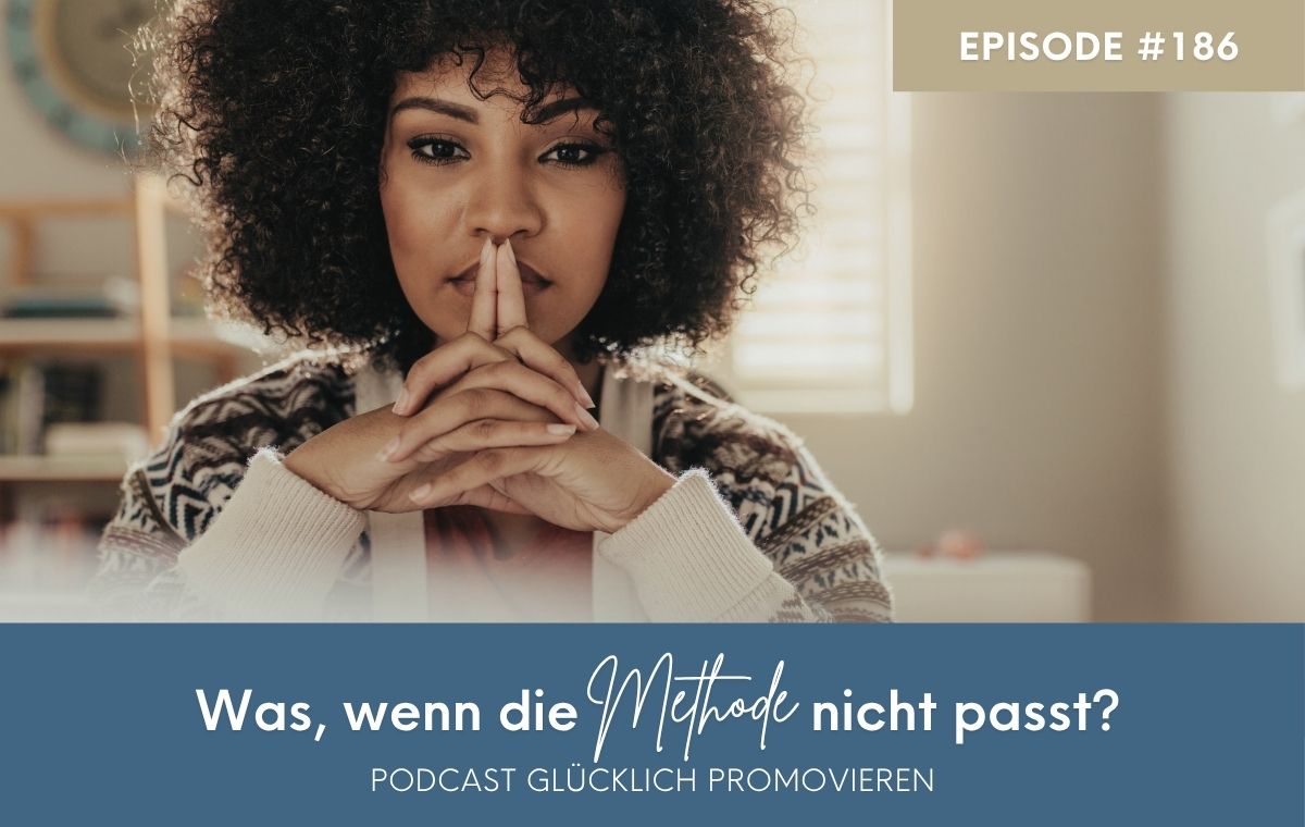 Was, wenn die Methode nicht passt?