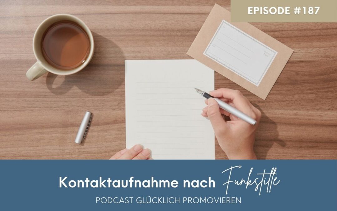 Kontaktaufnahme nach Funkstille