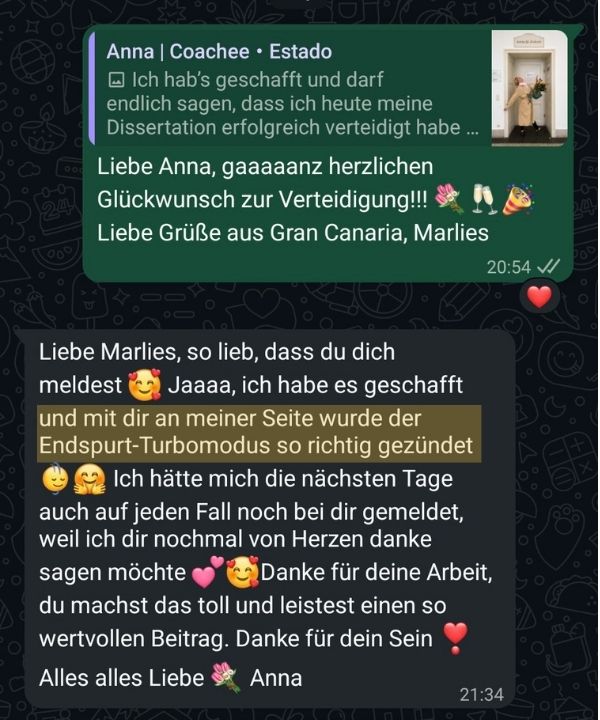 Anna Feedback Endspurt-Coaching Anna Feedback Endspurt-Coaching WhatsApp